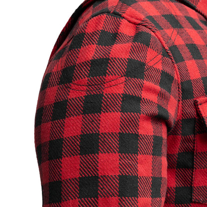 Canvas Moto Flannel Men's Shirt First Manufacturing Company