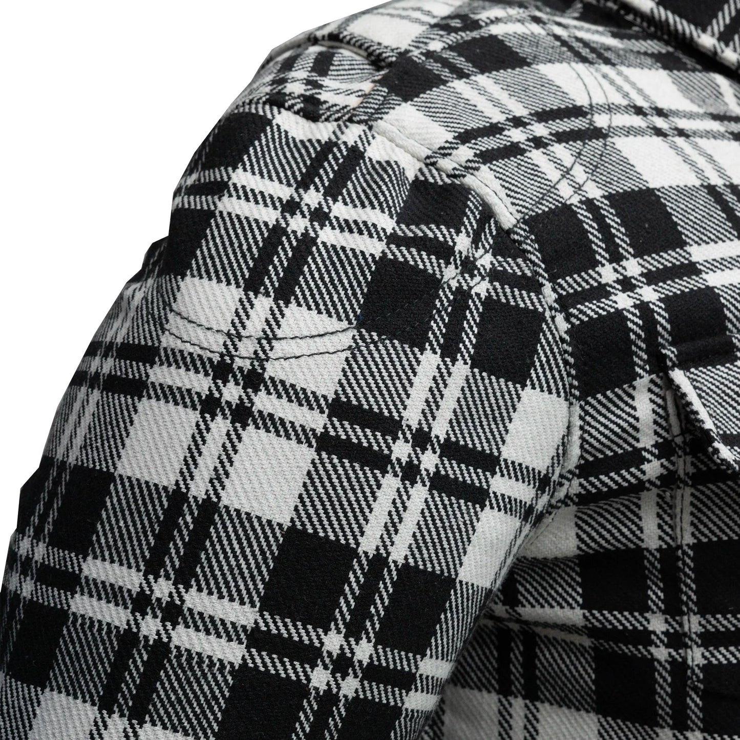 Canvas Moto Flannel Men's Shirt First Manufacturing Company