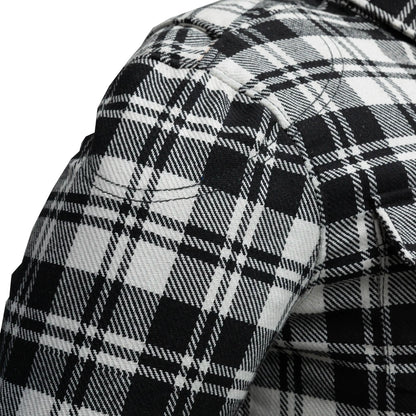 Canvas Moto Flannel Men's Shirt First Manufacturing Company