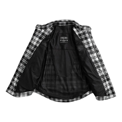 Canvas Moto Flannel Men's Shirt First Manufacturing Company