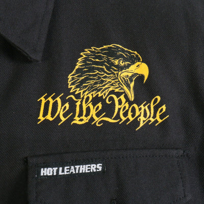 Hot Leathers Men's We The People Long Sleeve Flannel