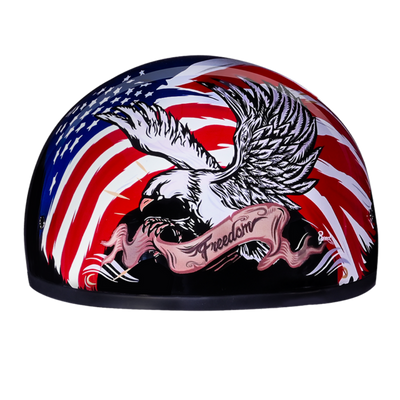 Daytona D.O.T Skull Cap - w/Freedom 2.0 Helmet