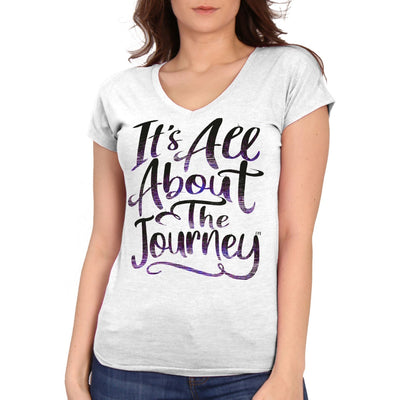Hot Leathers Ladies It's All About The Journey T-Shirt