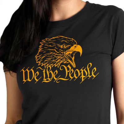 Hot Leathers Ladies We the People T-Shirt