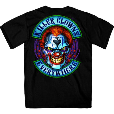Hot Leathers Men's Killer Clowns Double Sided T-Shirt