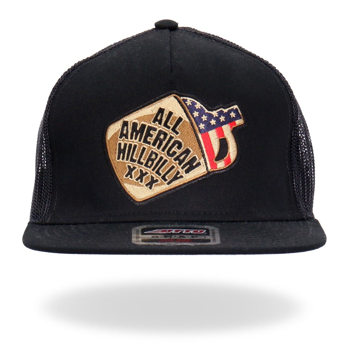 Hot Leathers Men's All American Hilbilly Snapback