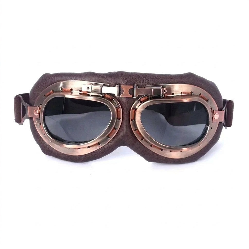 Motorcycle Accessory - Retro Motorcycle Goggles Glasses Vintage Moto C