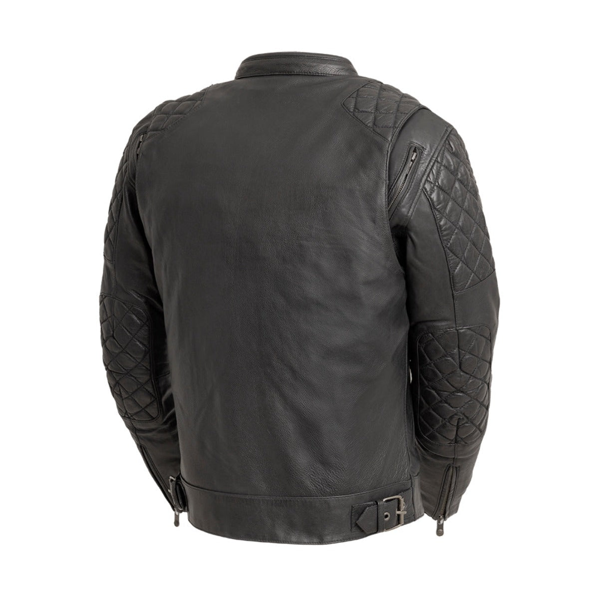 First Manufacturing Grand Prix - Men's Motorcycle Leather Jacket