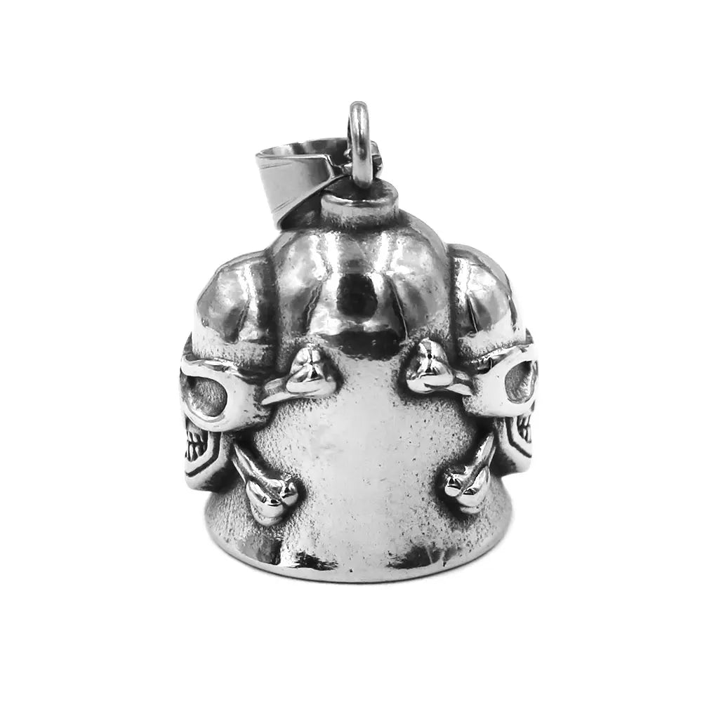 Alr™ Motorcycle Guardian Bell, Skull and Bones