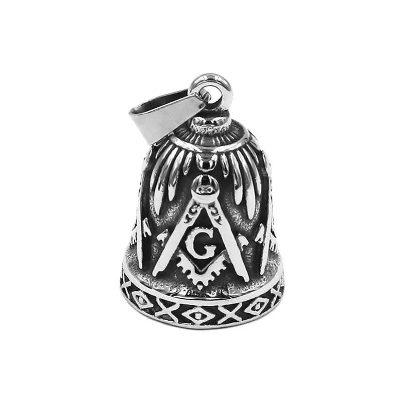 Alr™ Motorcycle Guardian Bell, Masonic