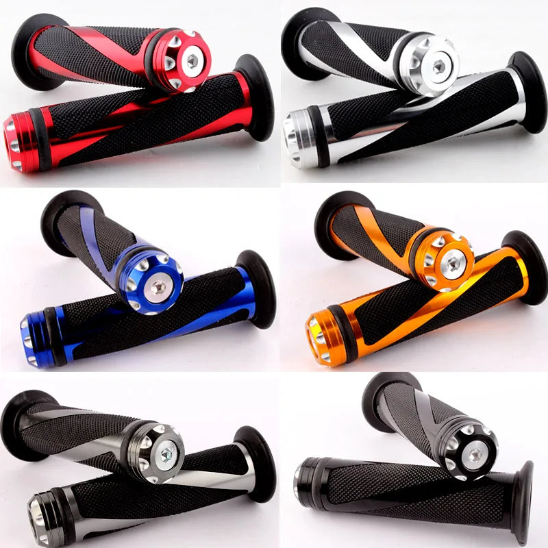 7/8 "22mm Universal Motorcycle Handle Handlebar Hand Bar Grip Handle Grip For Kawasaki Honda