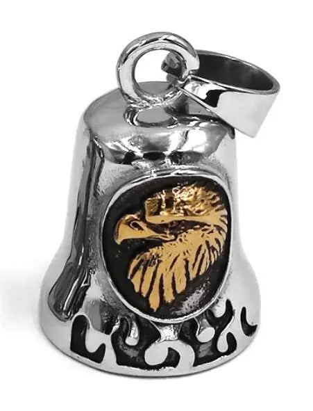 Alr™ Motorcycle Guardian Bell, Gold Eagle Head