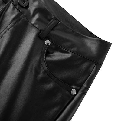 Alr™ Women's Slim Fit Biker Leather Pants