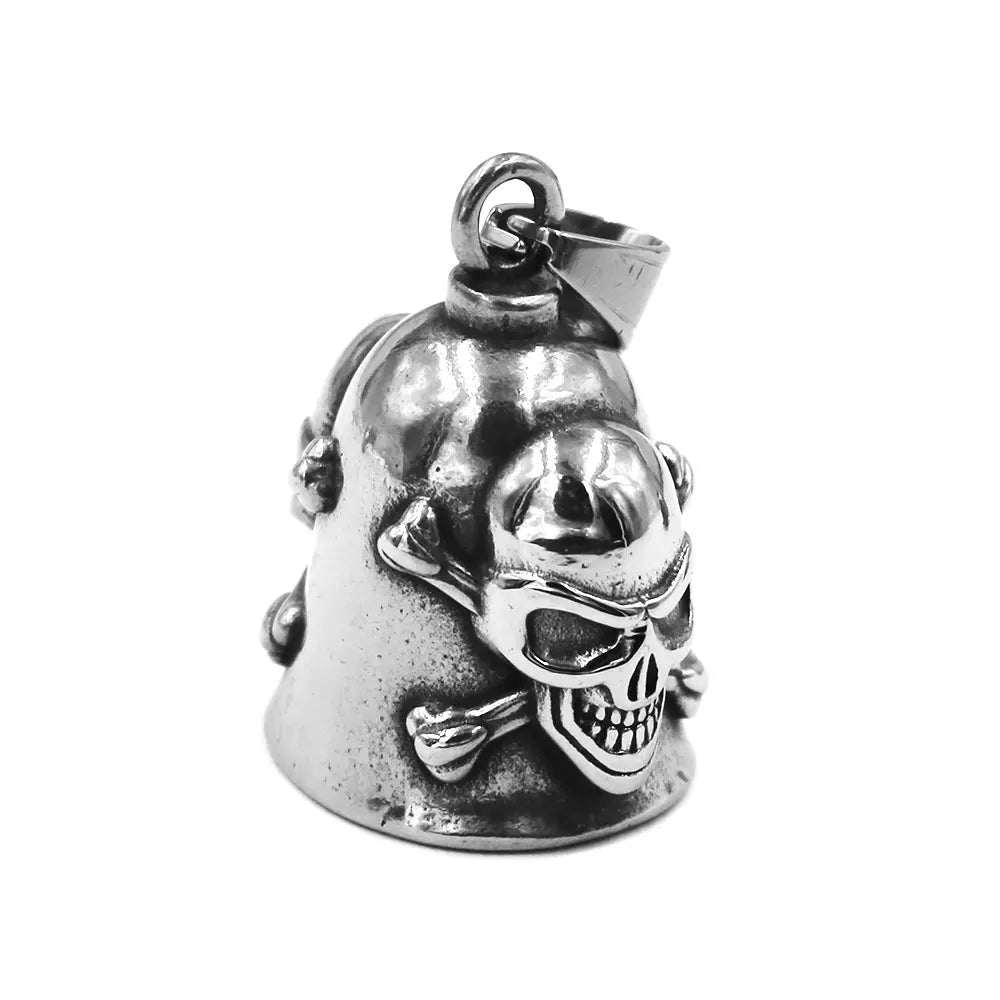 Alr™ Motorcycle Guardian Bell, Skull and Bones