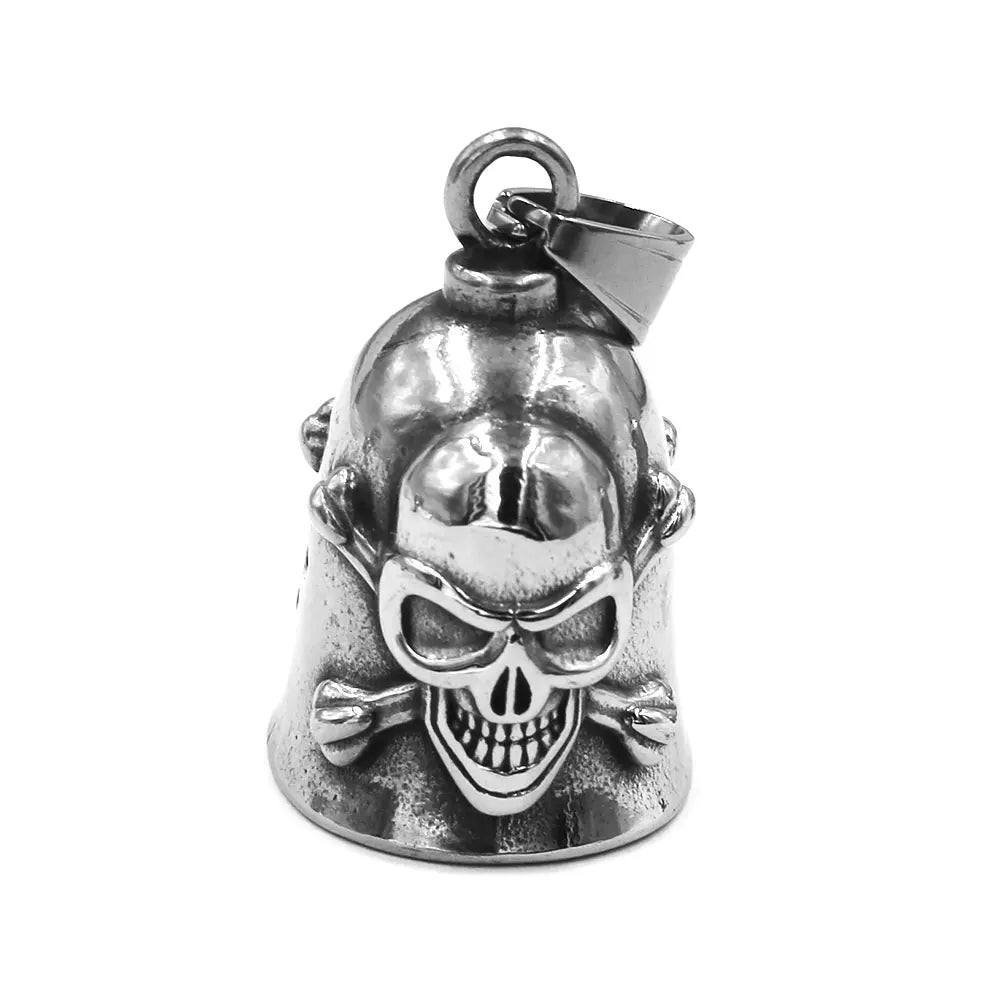 Alr™ Motorcycle Guardian Bell, Skull and Bones