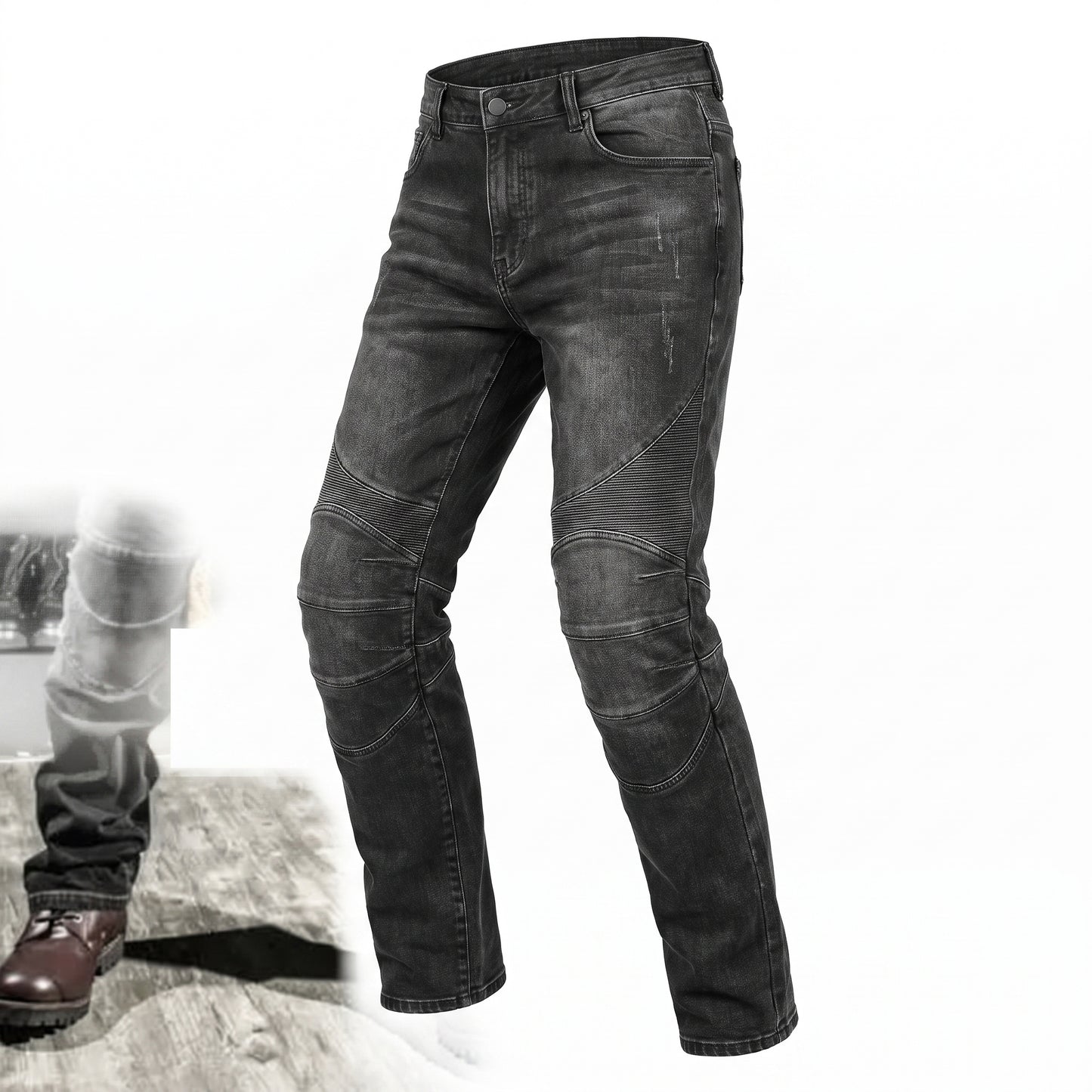 Motorcycle Accessory - Komine - Men's Motorcycle Jeans Men's Motorcycl