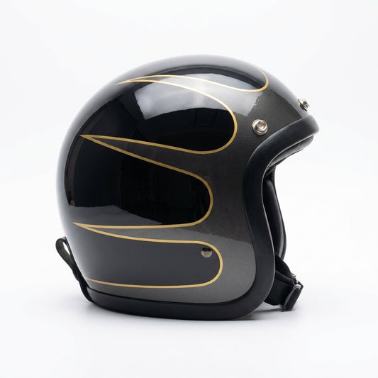 Motorcycle Helmet - Genuine Vintage TT&COCASCOS Fashion  Retro Scooter