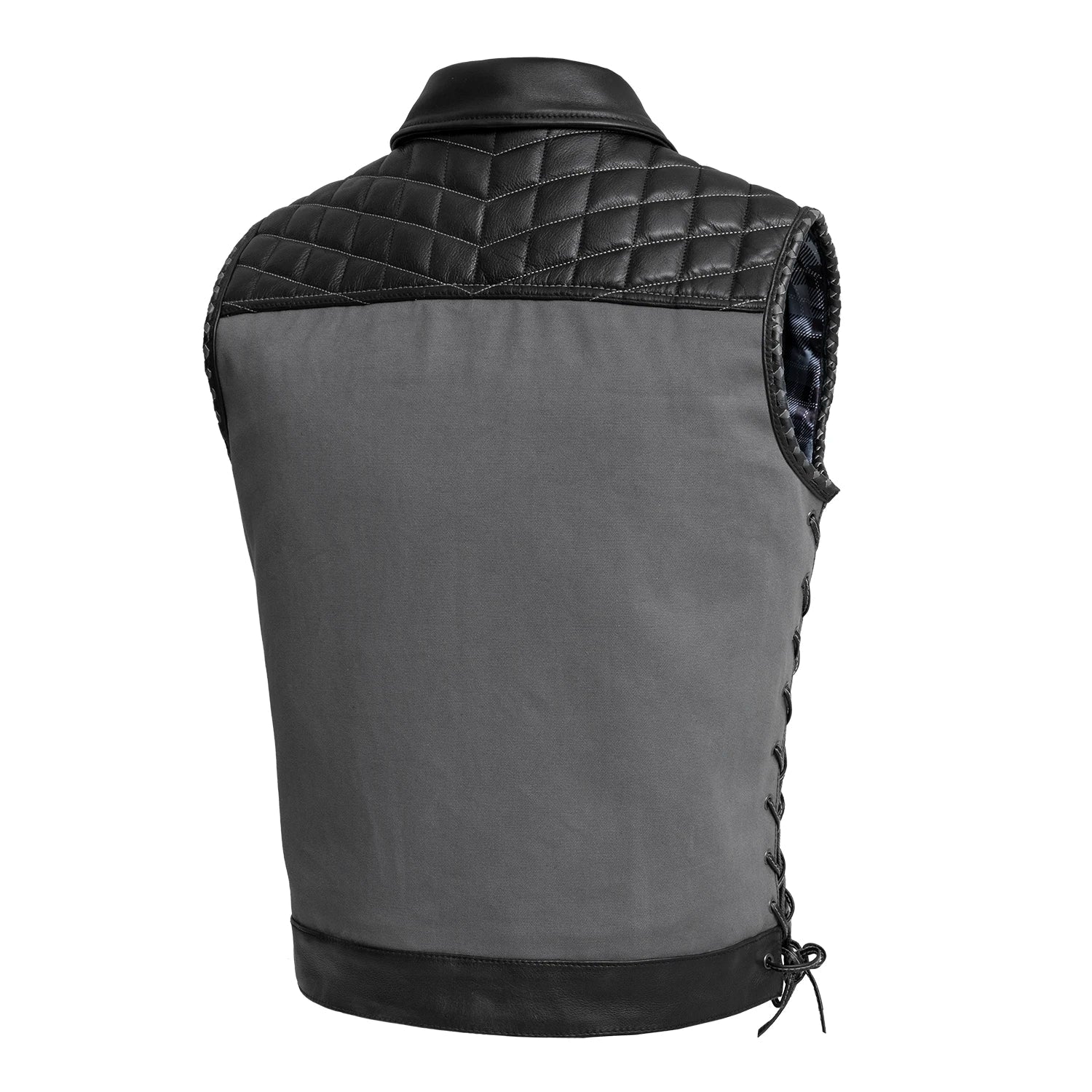 Iron Nomad Men's Leather Vest (Limited Edition) Men's Leather Vest Vests