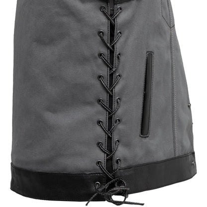 Iron Nomad Men's Leather Vest (Limited Edition) Men's Leather Vest Vests
