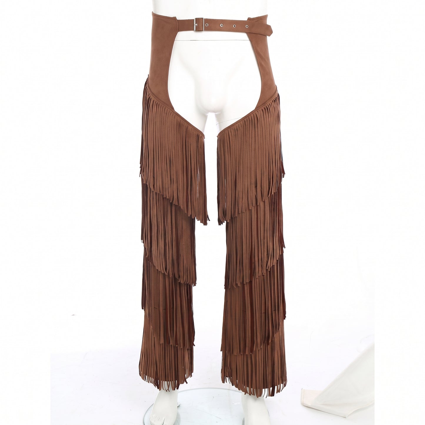 Motorcycle Accessory - Men's Vintage Stylish Hippie Cowboy Chaps Pant