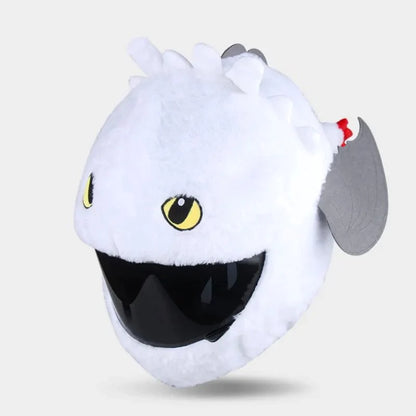 Light Fury Dragon Motorcycle Helmet Cover