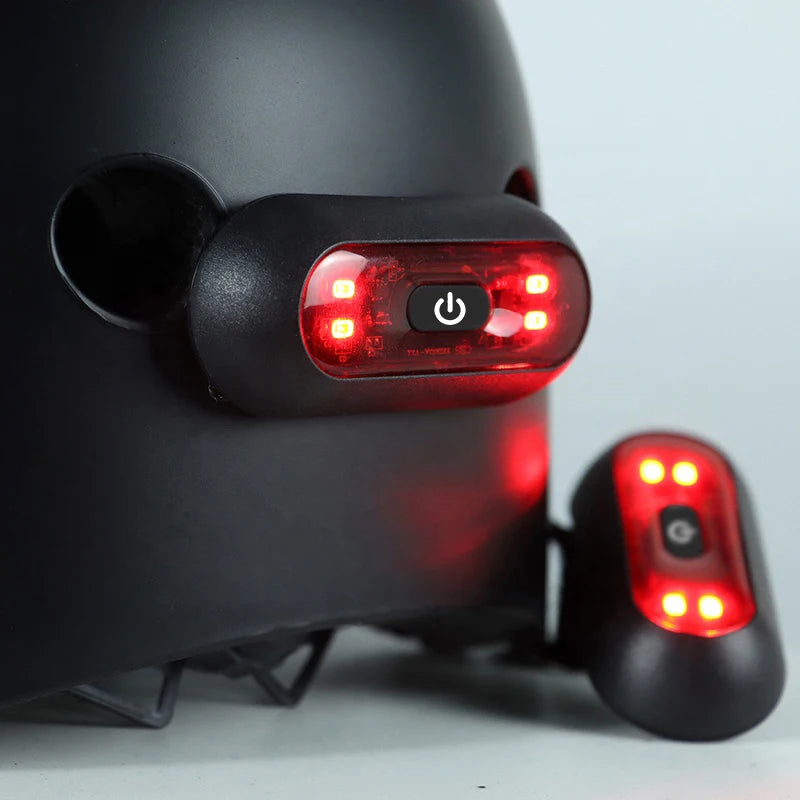 Waterproof Motorcycle Helmet Warning Light