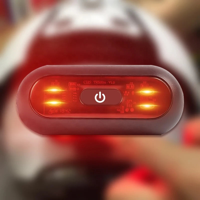 Waterproof Motorcycle Helmet Warning Light