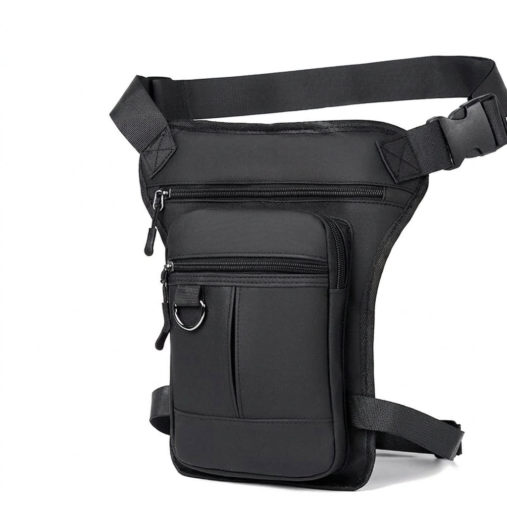 Leather Motorcycle Bag - Tactical Travel Bag Waterproof Motorcycle Wai