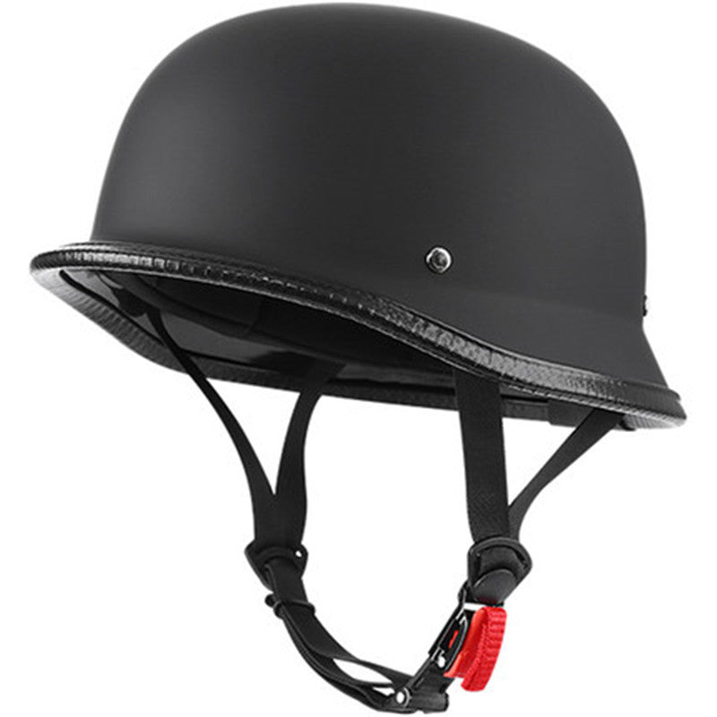 German WWII-Inspired Half Helmet – Chopper & Biker Style