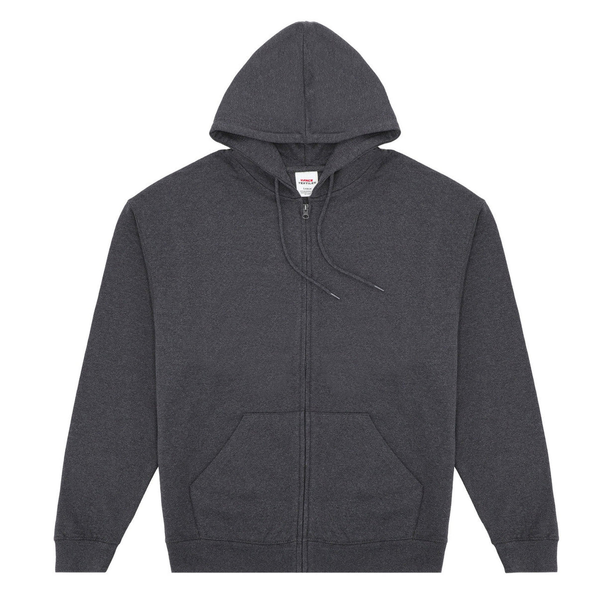 Vance Unisex Cotton Hoodie Zip-Up Hooded Sweatshirt for Men and Women