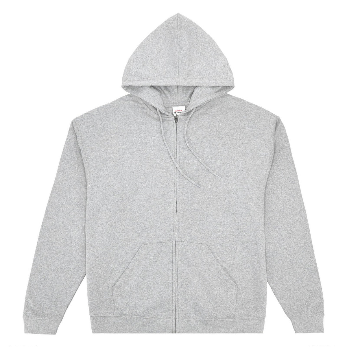 Vance Unisex Cotton Hoodie Zip-Up Hooded Sweatshirt for Men and Women