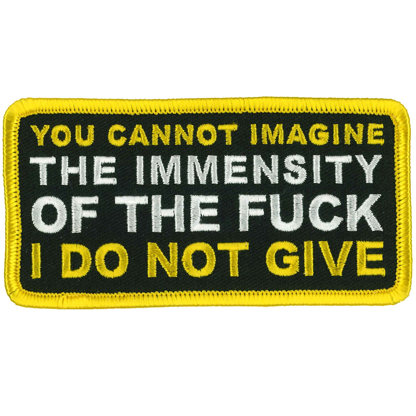 Hot Leathers 4" You Cannot Imagine Patch