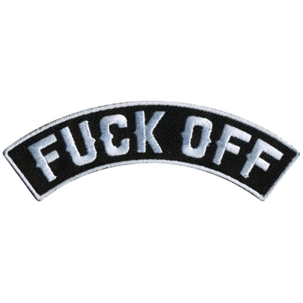 Hot Leathers Fvck Off 4” X 1” Top Rocker Patch
