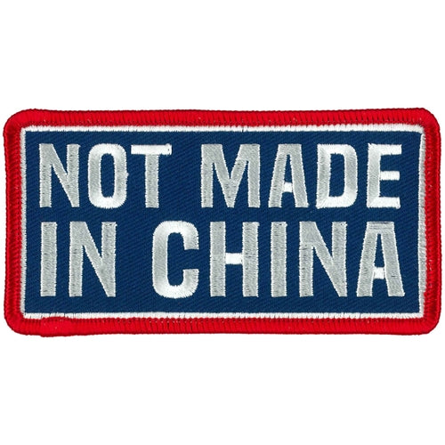 Hot Leathers 4" Not made in China Patch