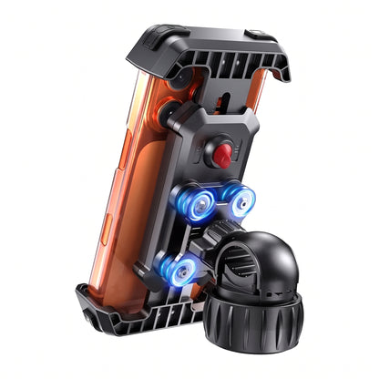 Motorcycle Phone Holder - Anti-Shake Motorcycle Mount 2026 Dual Vibrat
