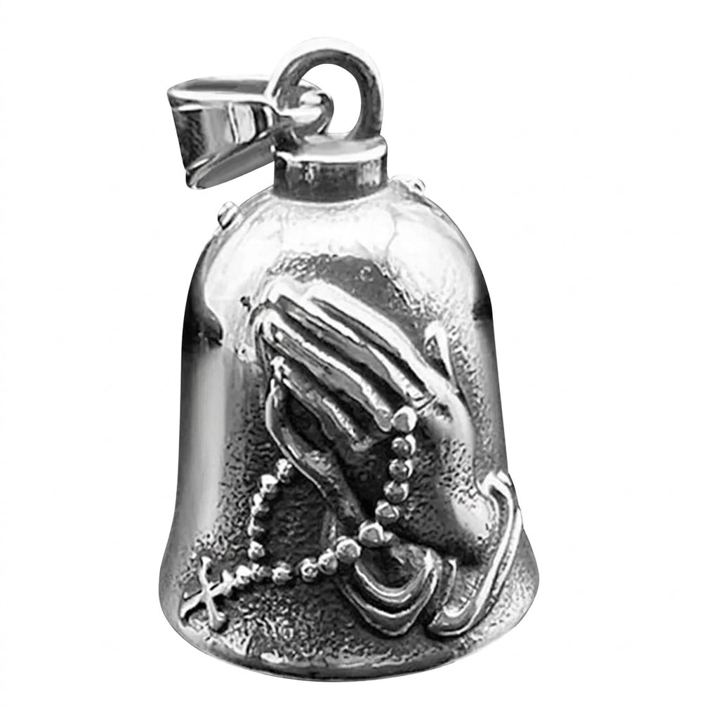 Motorcycle Accessory - Motorcycle Lucky Bell Praying Hand Luck Bell Lu