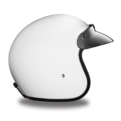 Daytona D.O.T Cruiser Hi-Gloss White Helmet - American Legend Rider