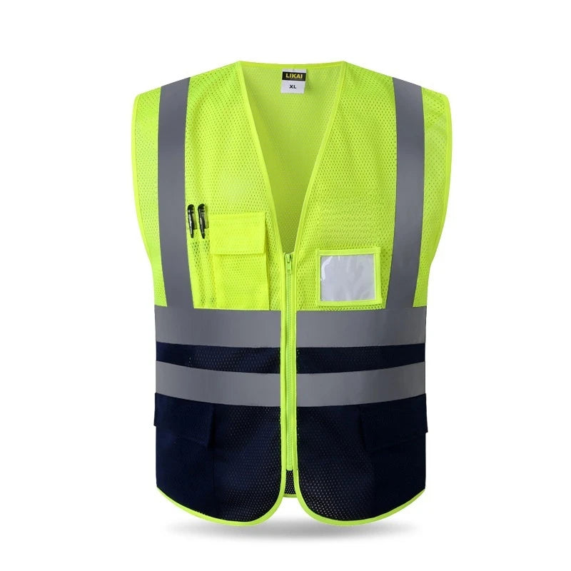 High Visibility Reflective Vest - Breathable Reflective Vest Vest Ridi