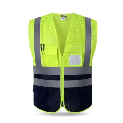 High Visibility Reflective Vest - Breathable Reflective Vest Vest Ridi