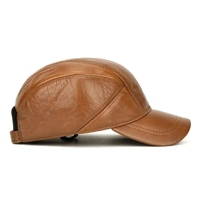 ALR™ Men’s Cowhide Leather Earlap Cap