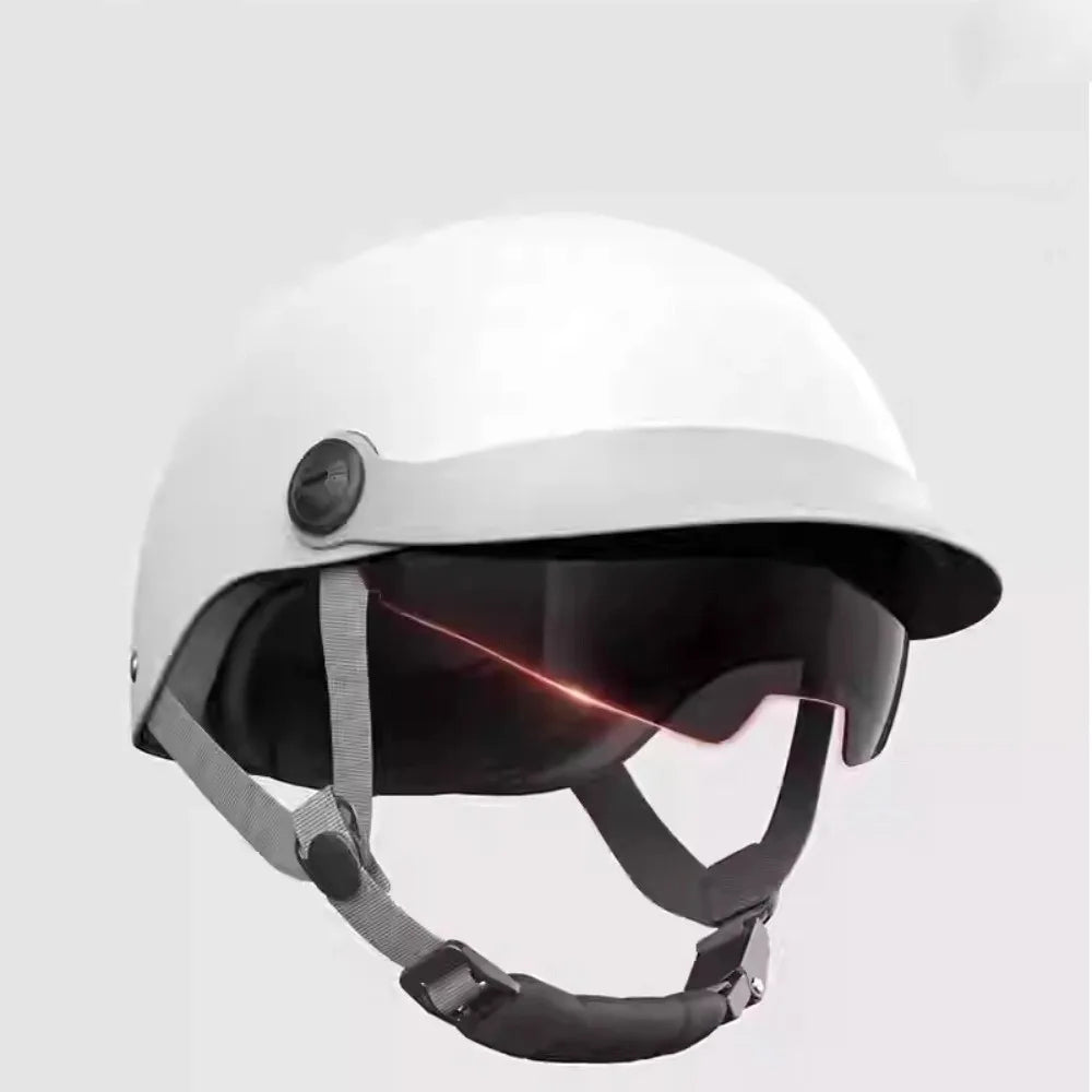 Motorcycle Helmet - Vintage Ultra Light Electric Bicycle