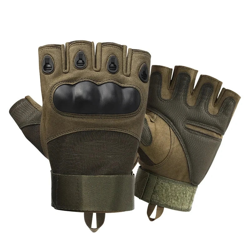 Motorcycle Gloves - Half Finger Outdoor Tactical Sports