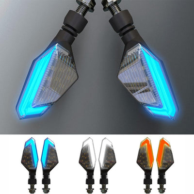 Motorcycle LED DRL Turn Signal Light