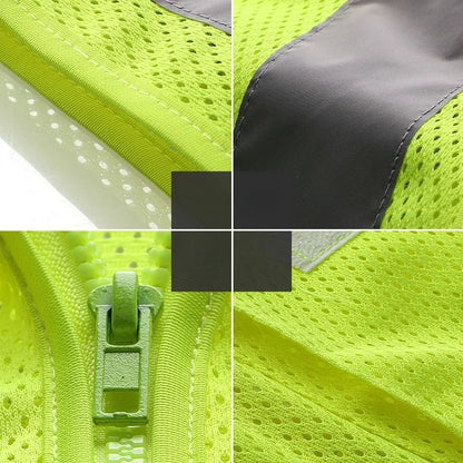 High Visibility Reflective Vest - Breathable Reflective Vest Vest Ridi