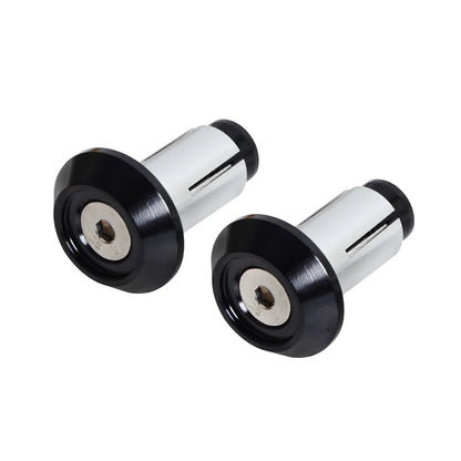 22mm 7/8" Handlebar Grips Cap Plugs Bar End Motorcycle For Yamaha Honda KTM Husq