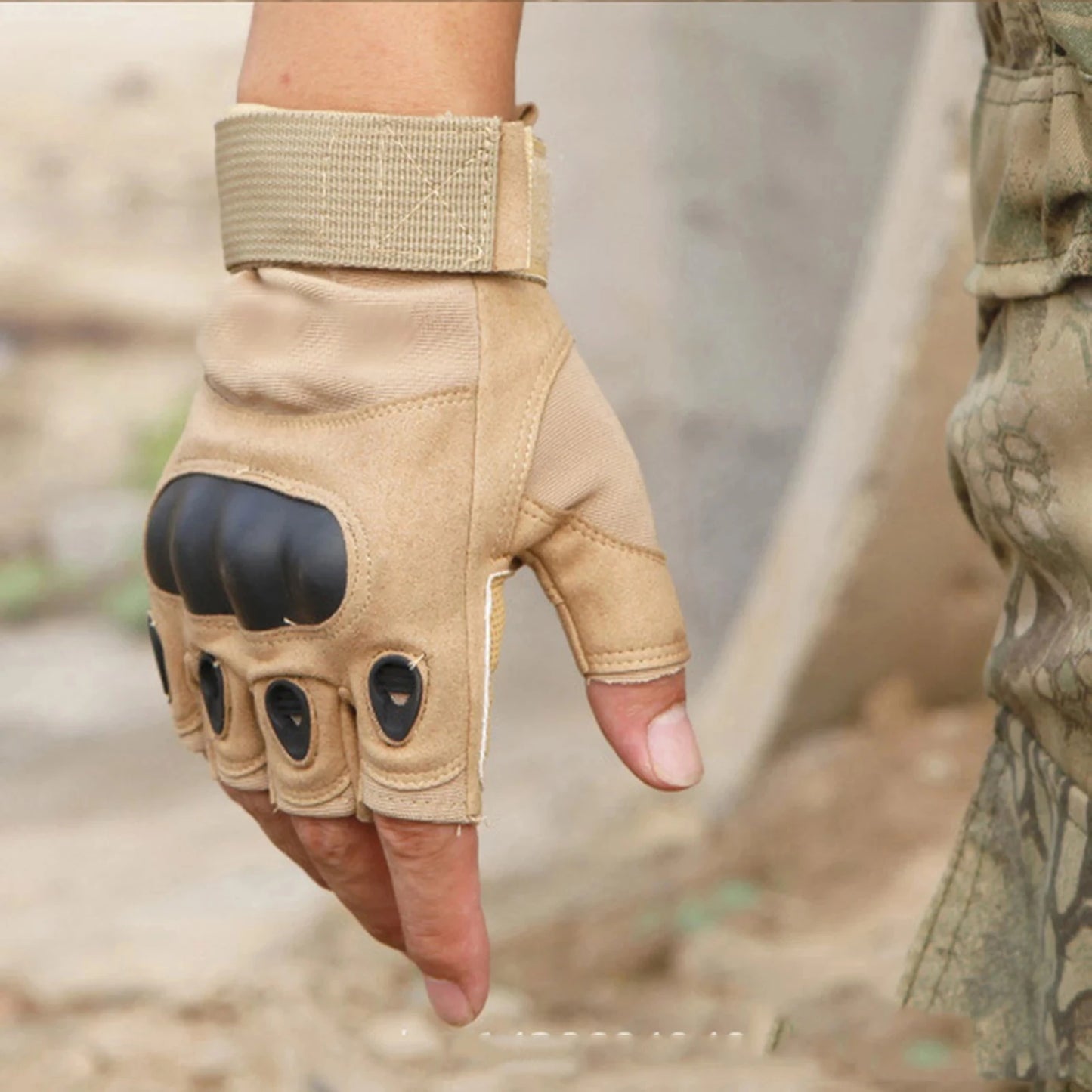 Motorcycle Gloves - Half Finger Outdoor Tactical Sports