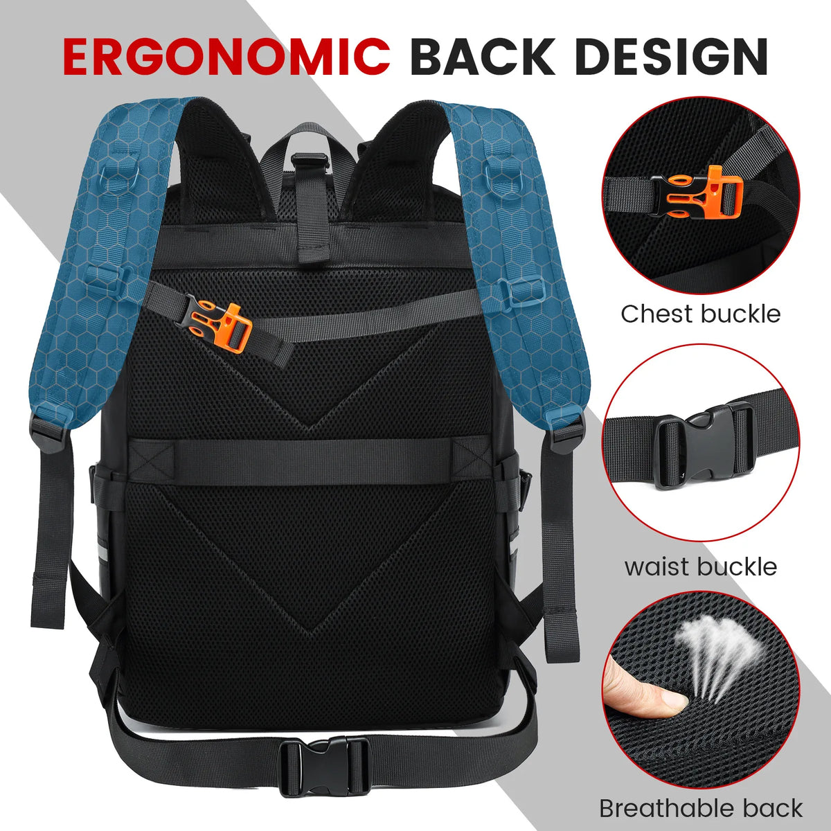 Alr™ Rugged Motorcycle Helmet Backpack