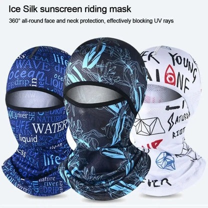 Motorcycle Balaclava - Ice Silk Cooling Full Face
