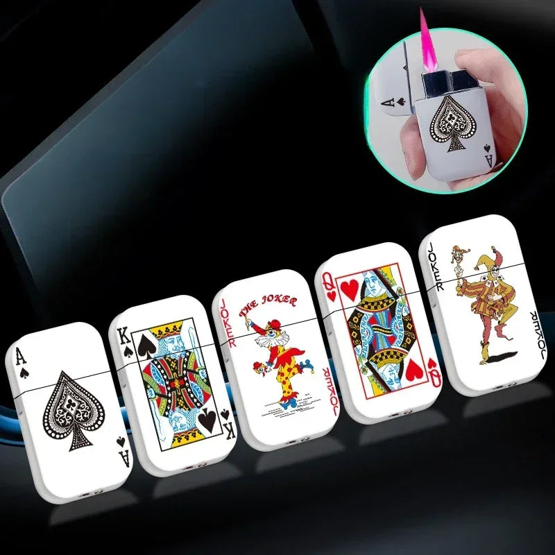 ALR™ Mini Poker Style Windproof Lighter