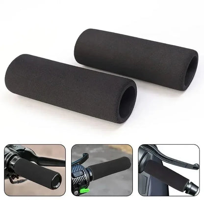 Motorcycle Grips Handle Cover Anti-Slip Sponge Handlebar Grips Comfortable Repla